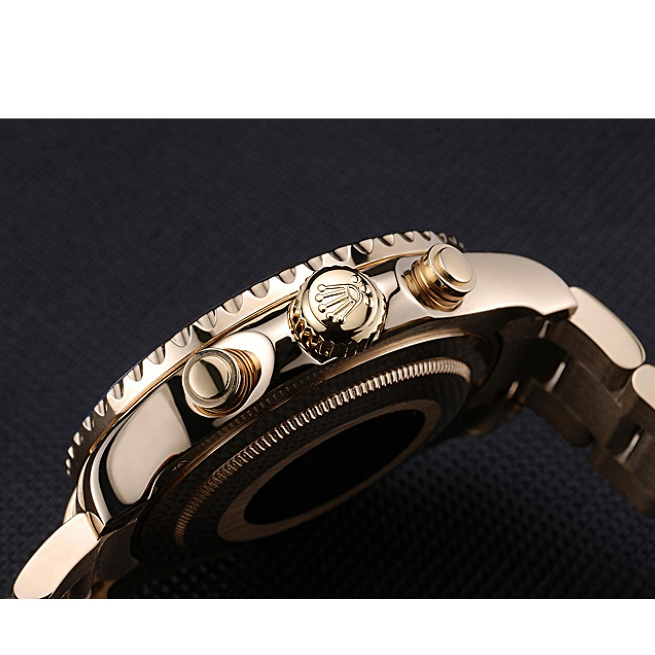 AAA Replica Watches Bracelet 622271 Rolex Bezel Gold Yachtmaster Dial Blue II White 0820